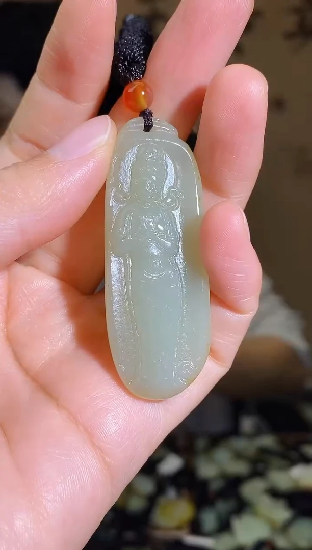 颈饰未镶嵌和田玉1