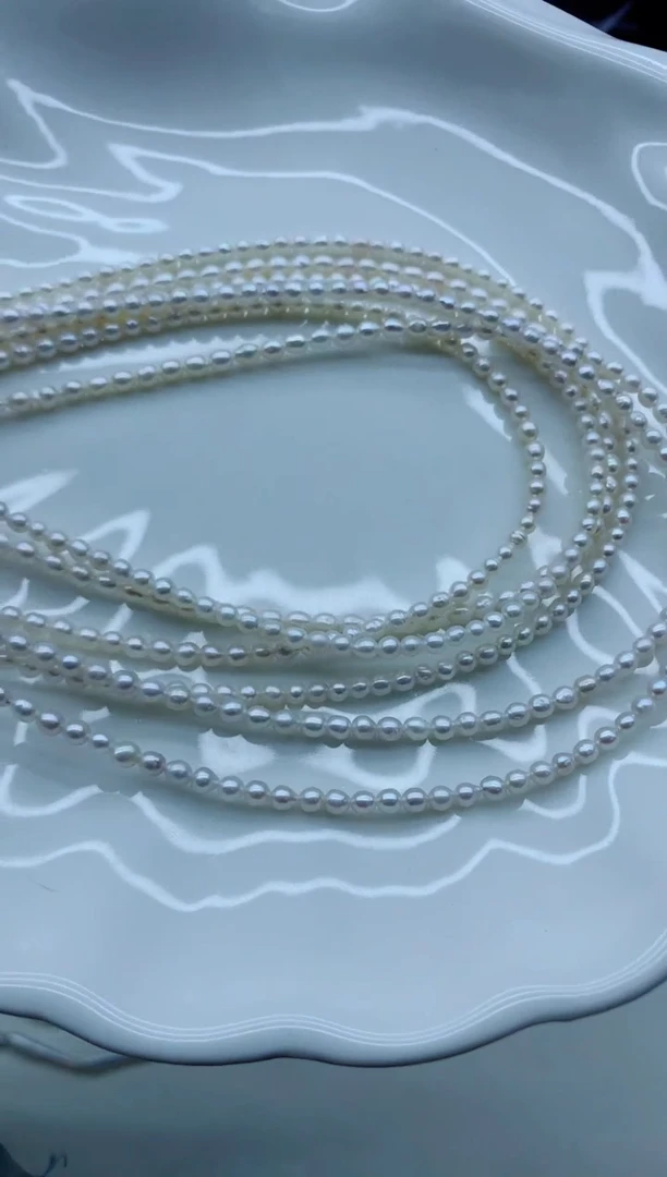 淡水珍珠未镶嵌颈饰淡水珍珠项链多样性发其一