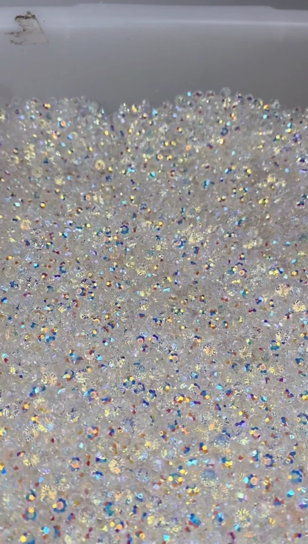 玻璃0205卡4华子爆闪白100颗