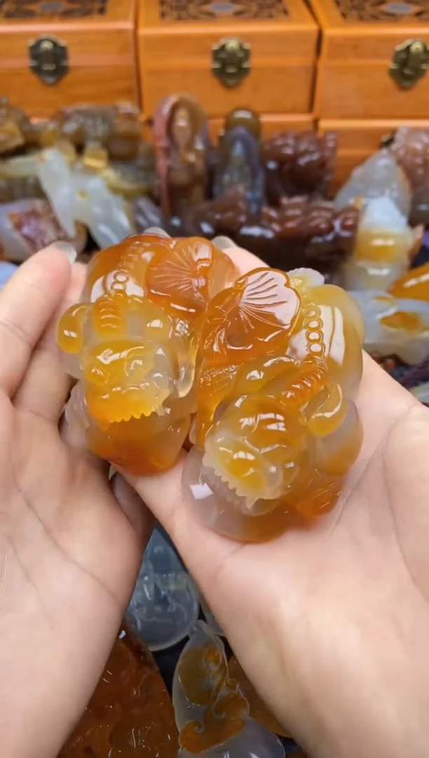 未镶嵌挂件玛瑙/玉髓宝**姥ll