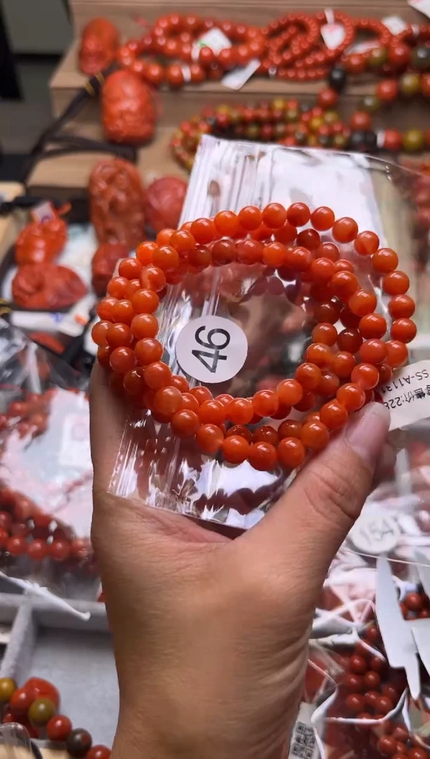 【闪购商品】南红玛瑙珠宝奇石未镶嵌46-7+