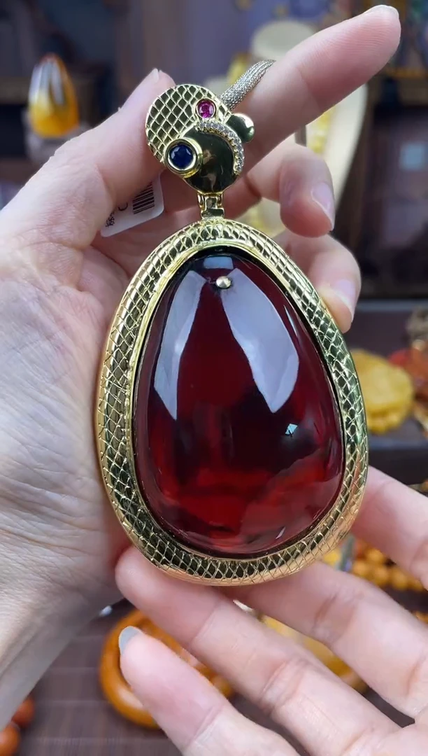 裸石琥珀未镶嵌多样性发货1，假一赔4