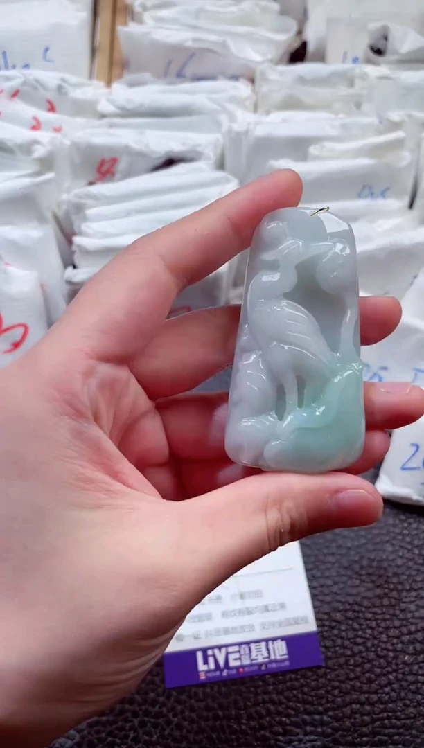 翡翠未镶嵌颈饰00000290
