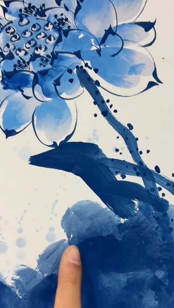 国画周建真老师绘画作品（送印屏带证书）4-9