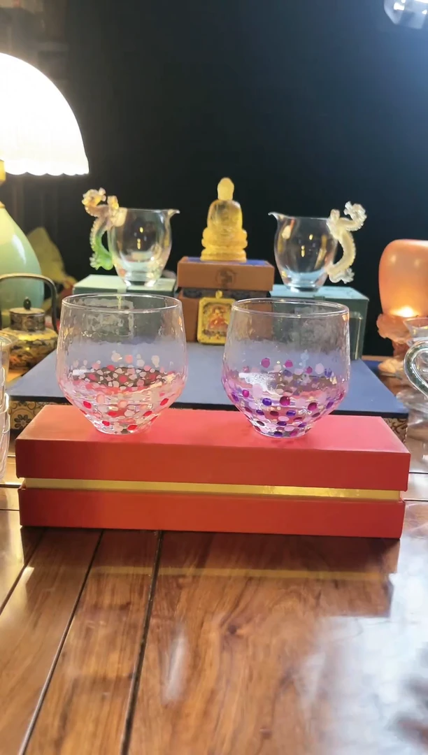 拍一发二水晶星空杯