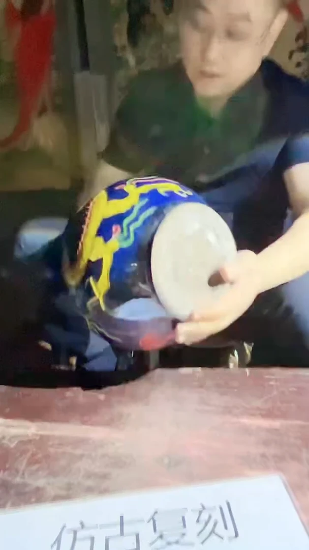 摆件景德镇陶瓷流水147
