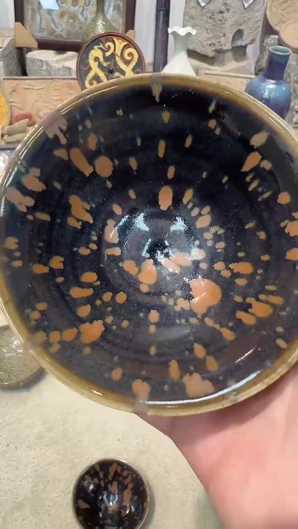 瓷片收**道瓷瓷瓷器瓷摆件瓷片