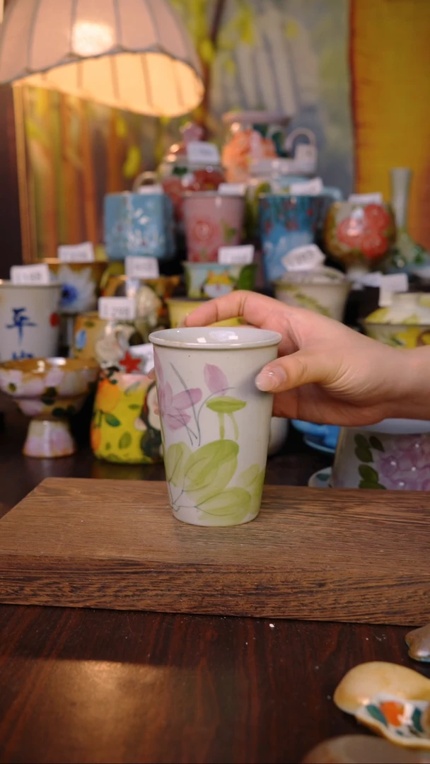 摆件泥垚手作 景德镇手工手绘器物