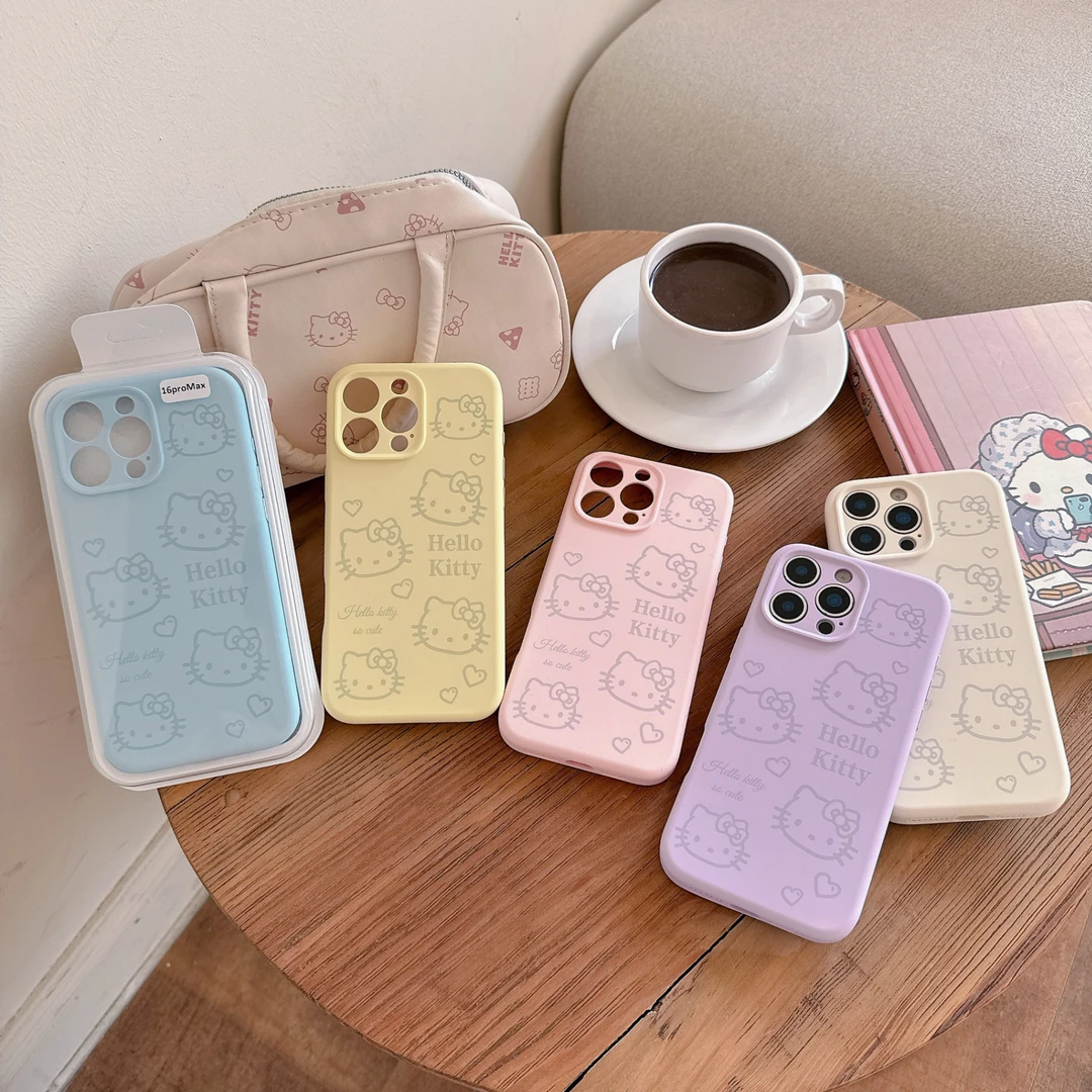 七壳子灰线KT适用苹果15Pro手机壳13硅胶XSMax/xr/12女16/14p