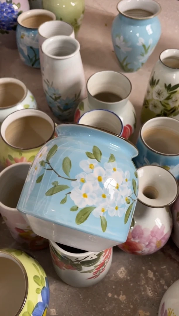 瓶瓷景德镇手绘陶瓷