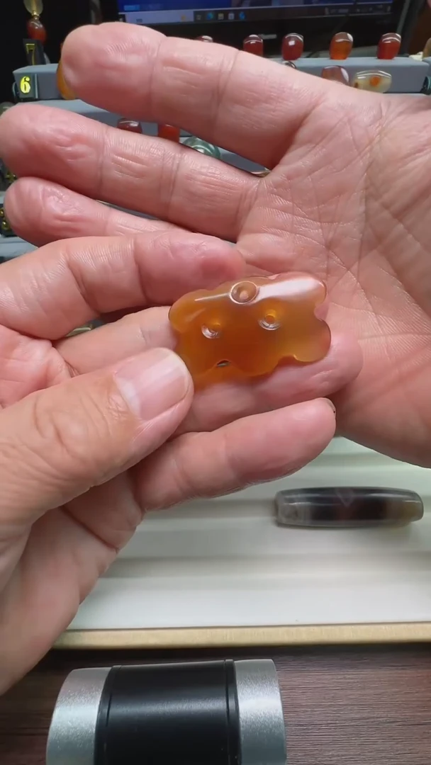 未镶嵌颈饰玛瑙/玉髓玛瑙37*23*7