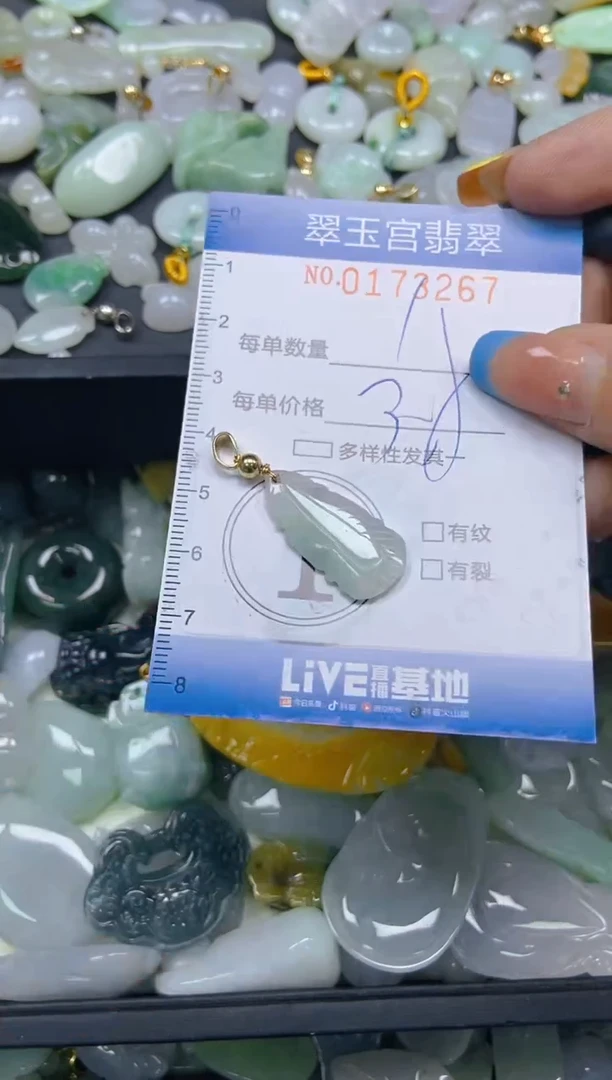 翡翠未镶嵌颈饰闪购0173267