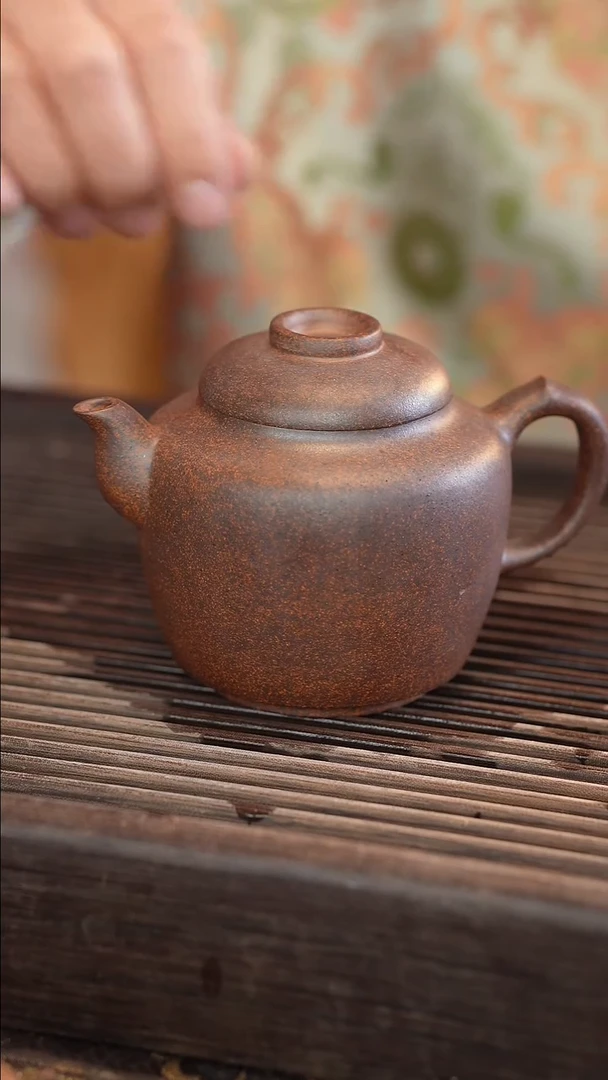 茶壶紫砂原矿手工制作