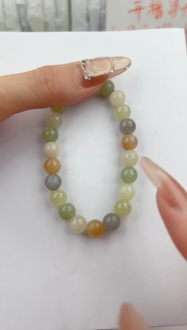 【闪购商品】和田玉手链未镶嵌1颜色微差无瑕疵