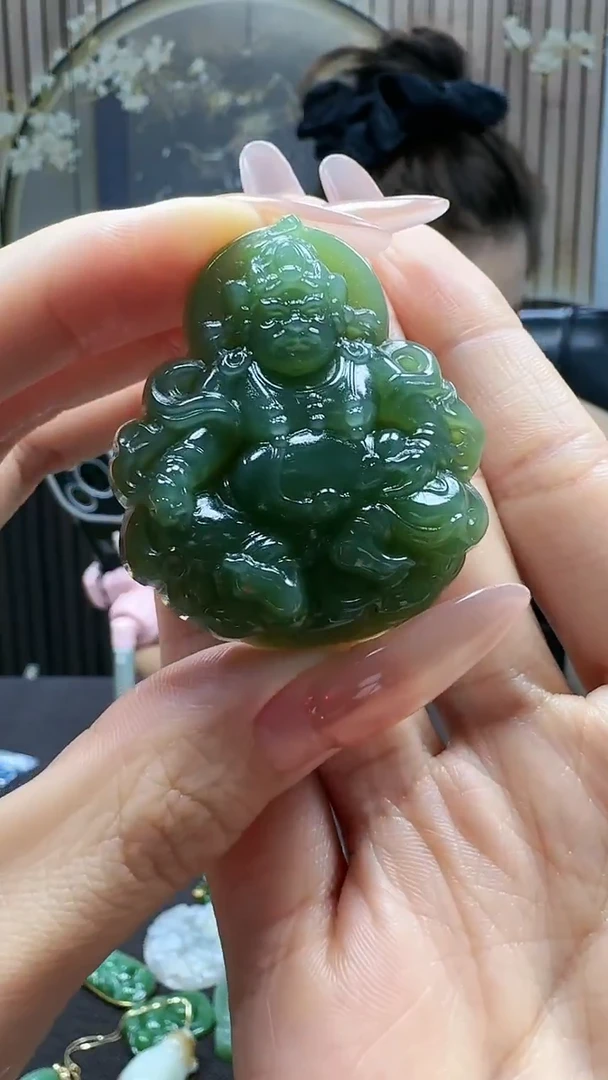 未镶嵌和田玉挂件1