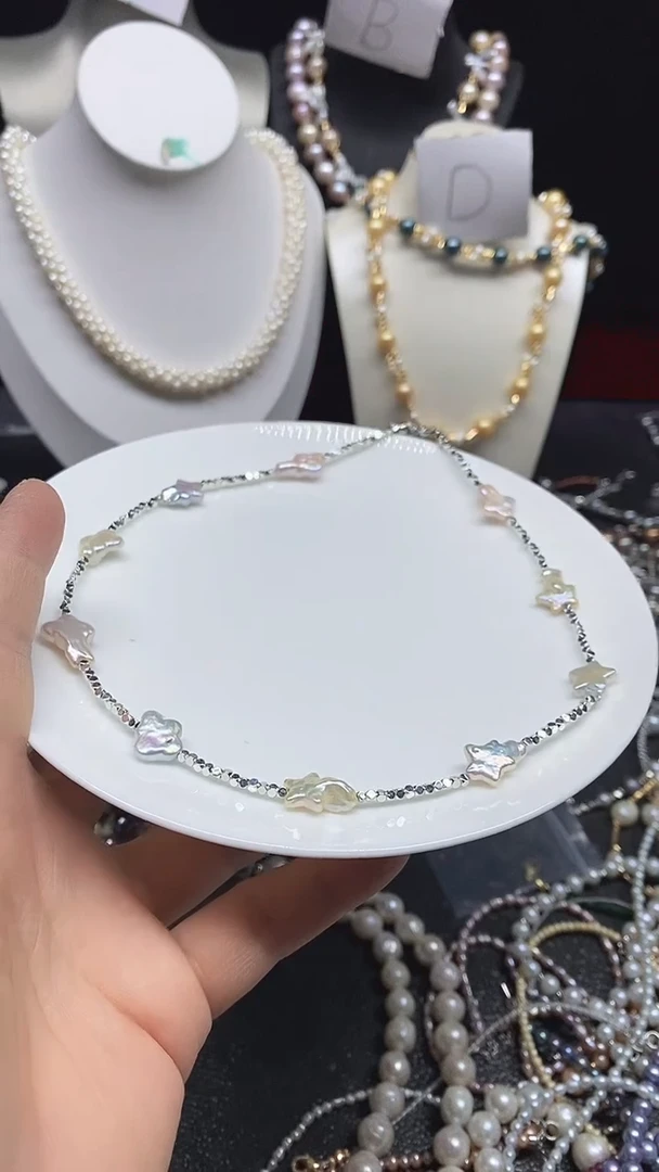 淡水珍珠未镶嵌颈饰多人