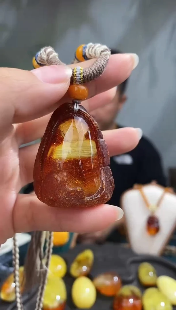 裸石琥珀未镶嵌基地发货 一物一证 顺丰包邮