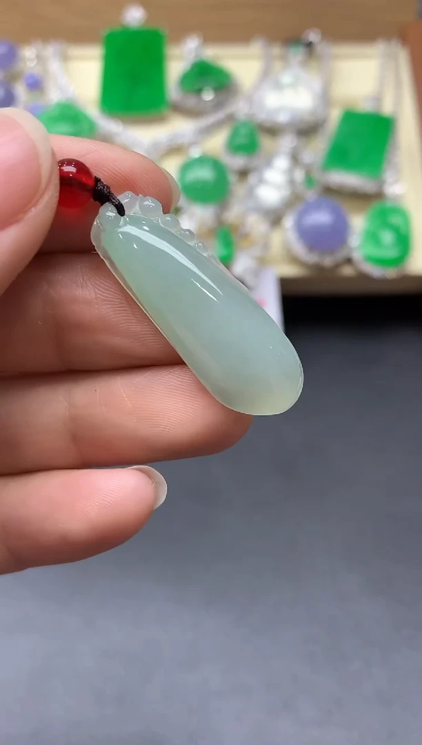 颈饰未镶嵌翡翠146-中国好珍宝