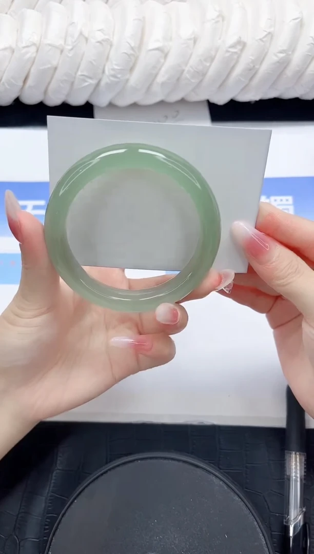 未镶嵌手镯石英质玉52-56