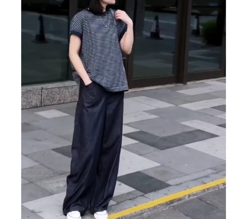 2025夏季新款网红同款洋气减龄韩版爆款上衣裤子女evu