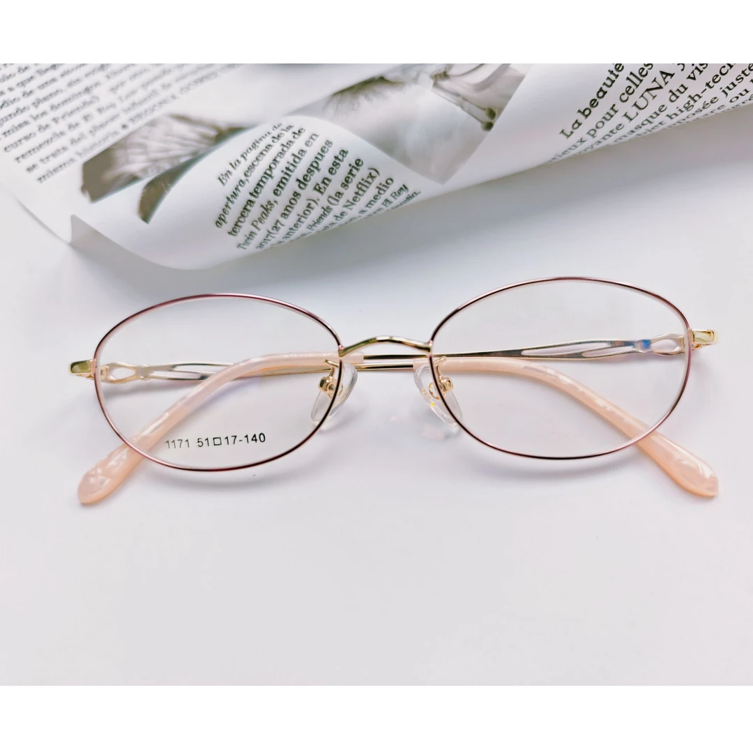 【气质优雅】椭圆小框全框女近视眼镜防蓝光高知高智感女款网红时尚