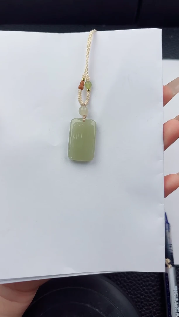 颈饰未镶嵌和田玉555嗨购微色差T1012