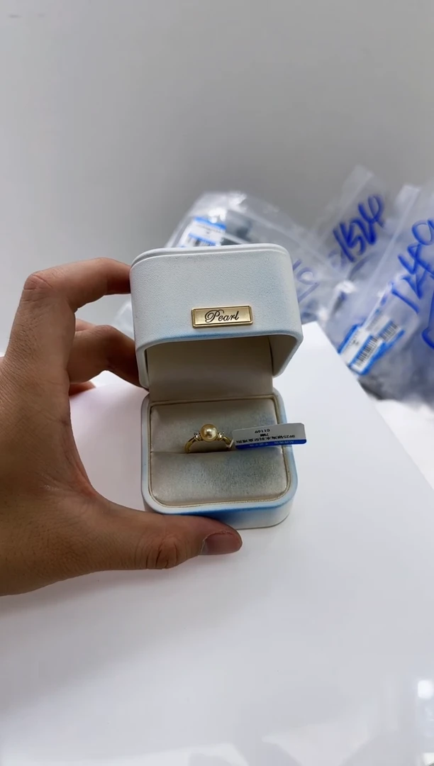 【闪购商品】海水珍珠DA银S925镶嵌c1169 戒指7