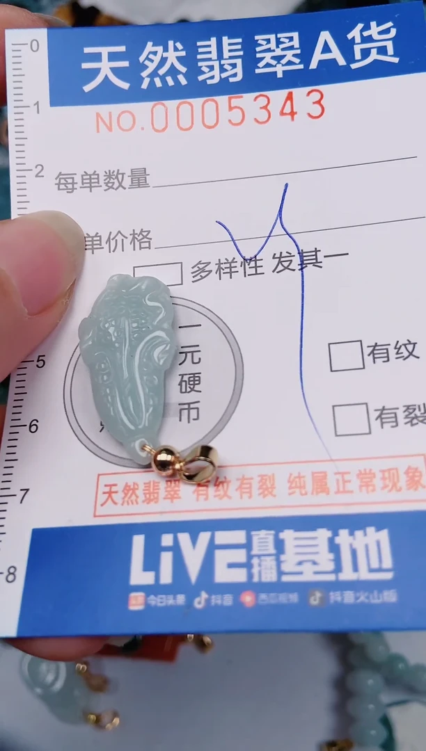 颈饰未镶嵌翡翠00005343