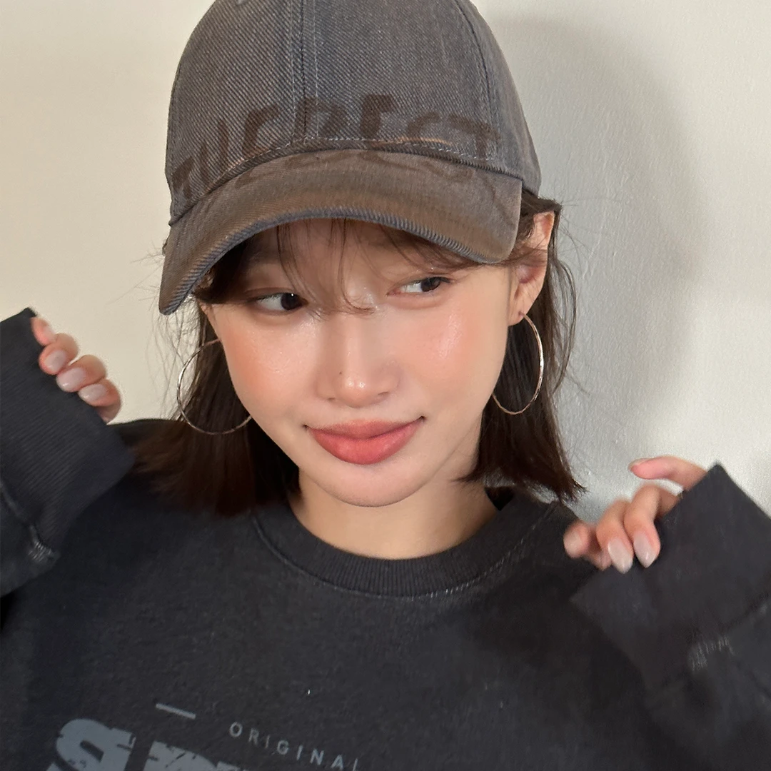 925银耳饰 大耳圈女轻奢时尚气质素圈耳环2025新款冷淡风绝美耳钉