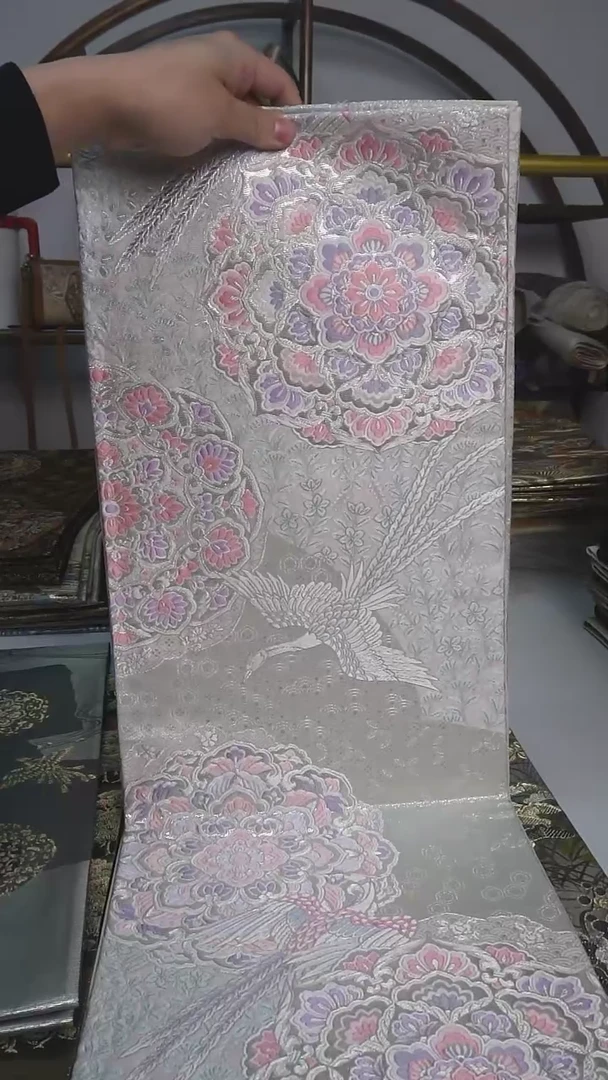 【闪购商品】织绣西阵织六通宝相花