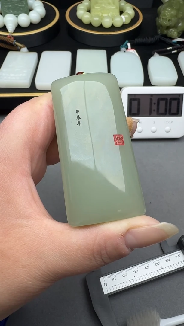 颈饰未镶嵌和田玉4