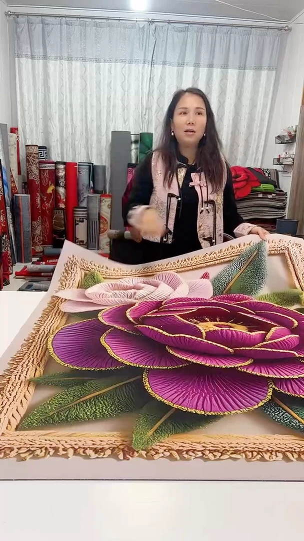 100/120硅藻泥牡丹