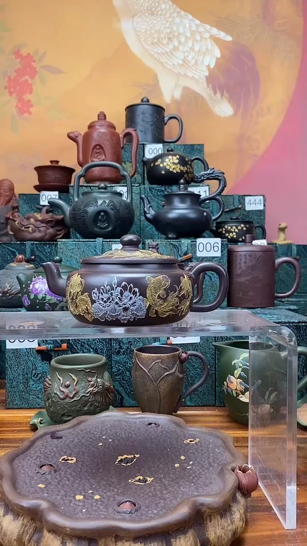 茶杯紫砂原矿紫砂