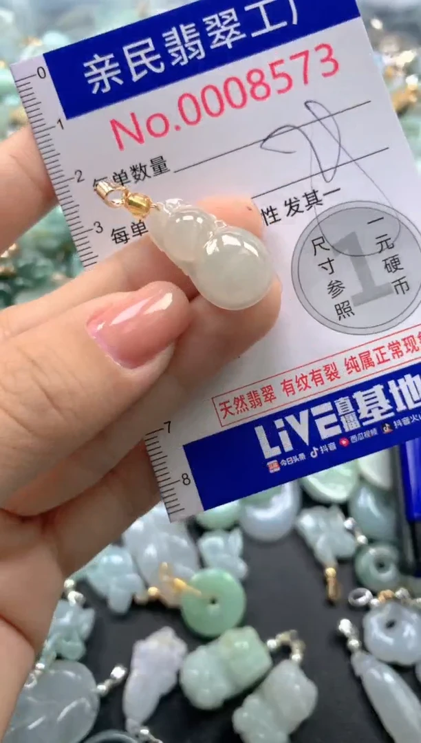 颈饰未镶嵌翡翠8573