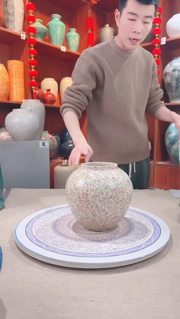 【闪购商品】瓶陶瓷花瓶 无花 绿野仙踪小号