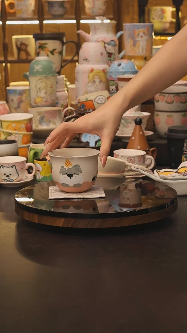 景德镇釉下彩绘设计师款式陶瓷