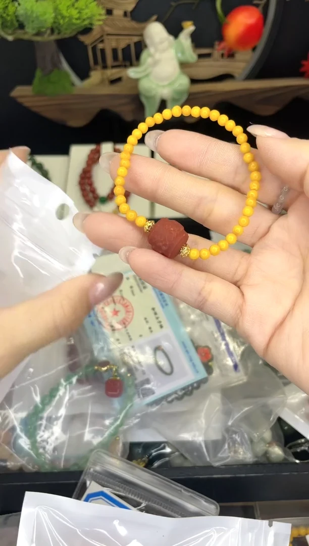 【闪购商品】琥珀手链未镶嵌蜜蜡手链