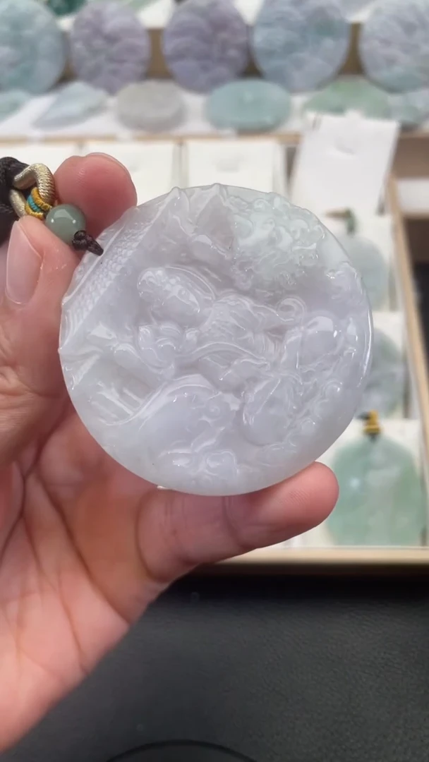 颈饰未镶嵌翡翠天然缅甸翡翠A货251