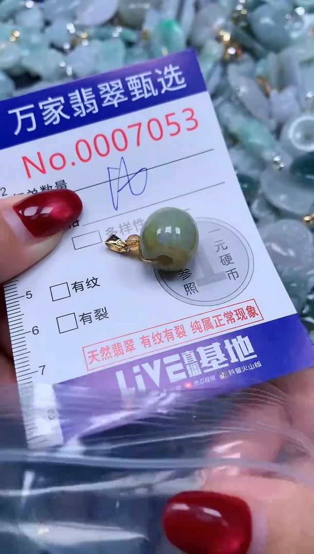 颈饰未镶嵌翡翠7053