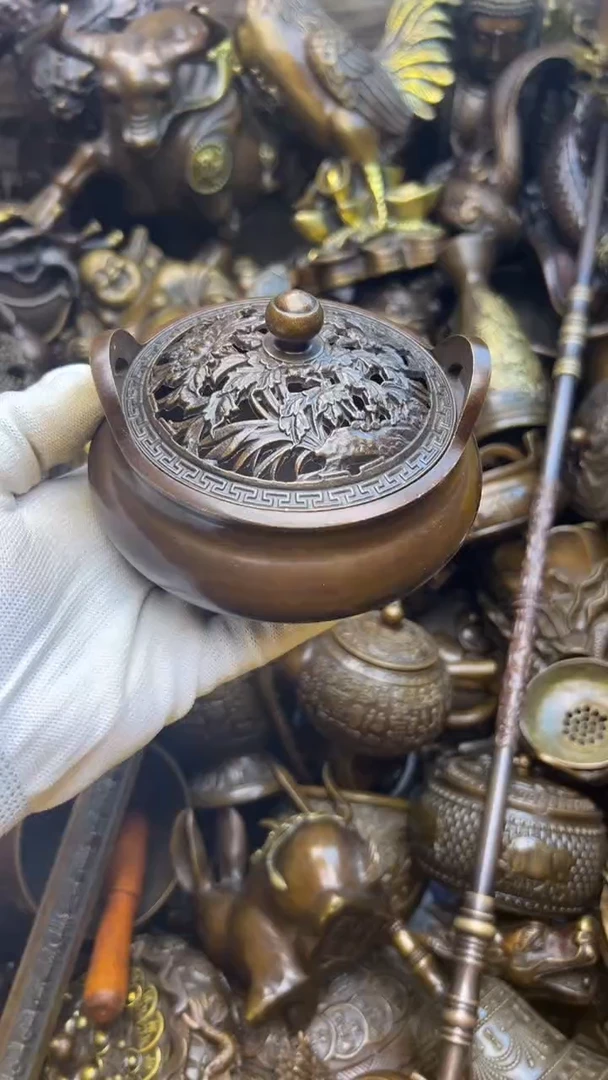 精美铜器，点击下单