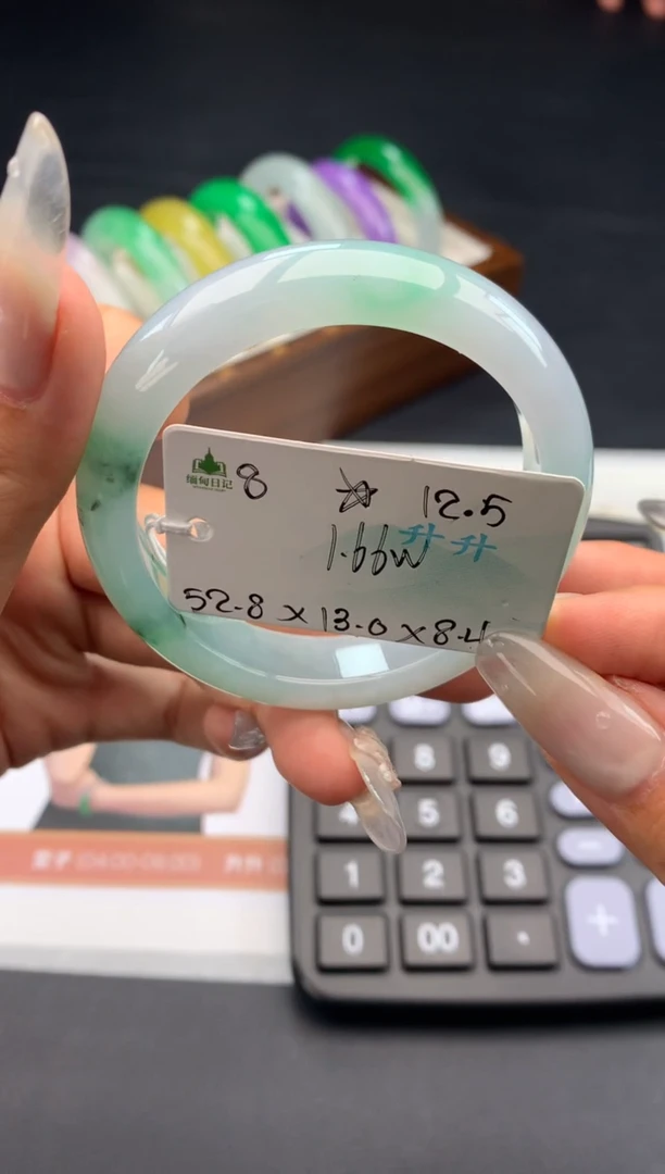 未镶嵌手镯翡翠翡翠自带#送人#，假一赔三