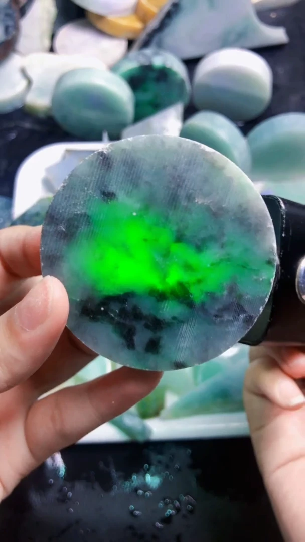 颈饰未镶嵌翡翠新店开业大优惠123