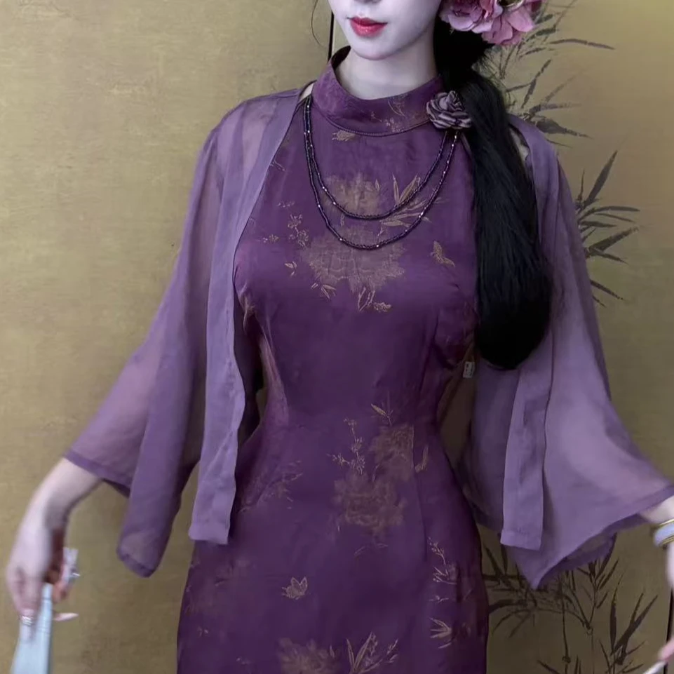 LHMknk1画报夫人原创自制同款纱纱短款外套