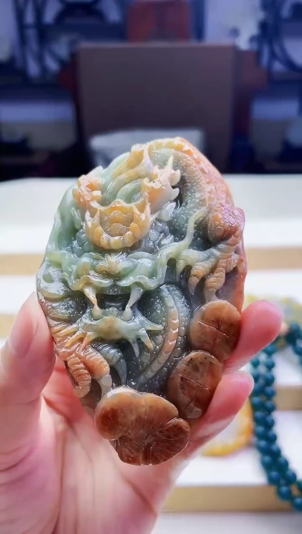 未镶嵌定制翡翠毛货09260058