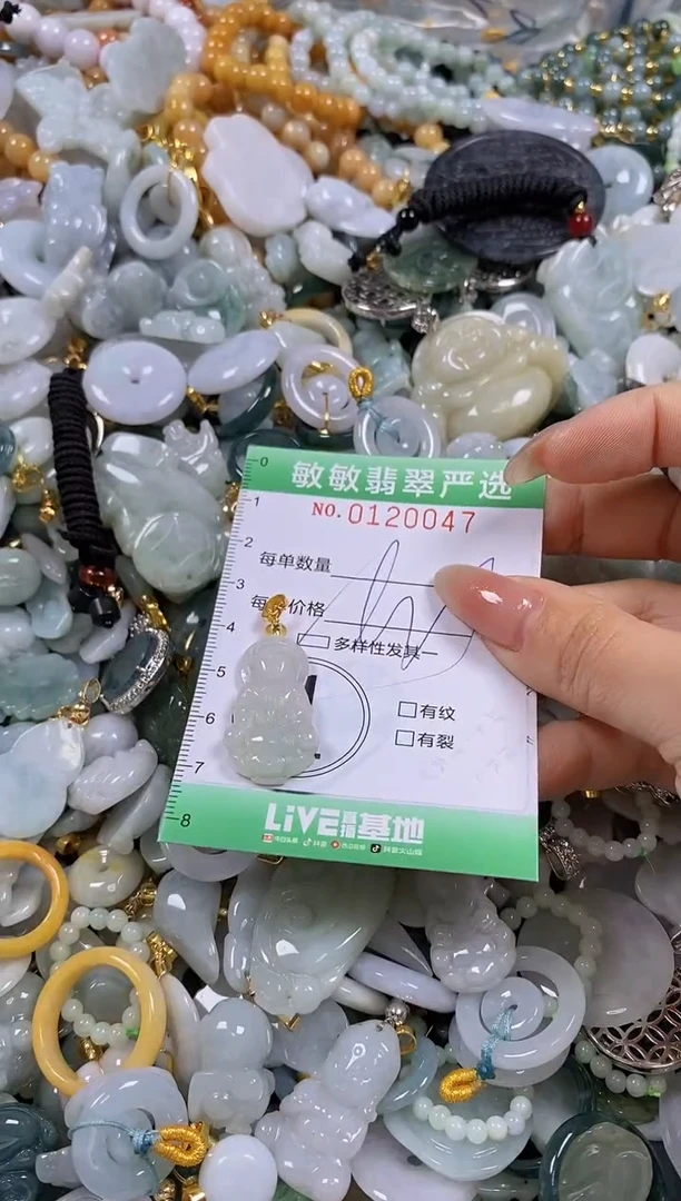 【闪购商品】翡翠颈饰未镶嵌闪购0120047多样性发其一