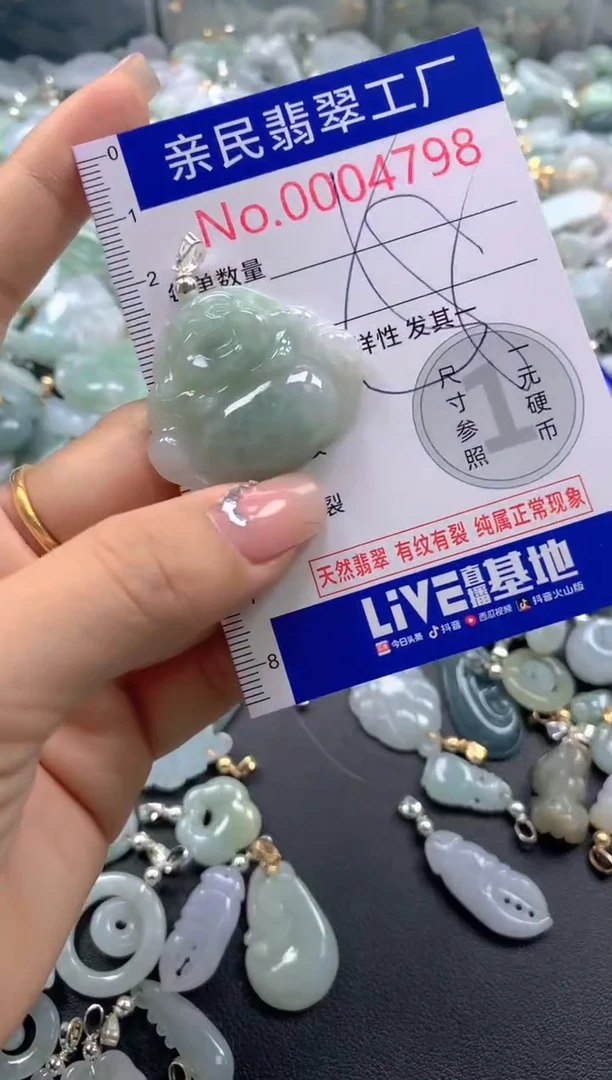 颈饰未镶嵌翡翠4798