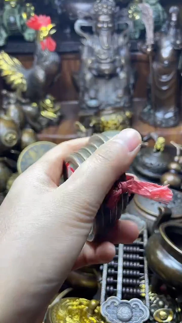 闪购链接，点击下单，有运费险，铜摆件