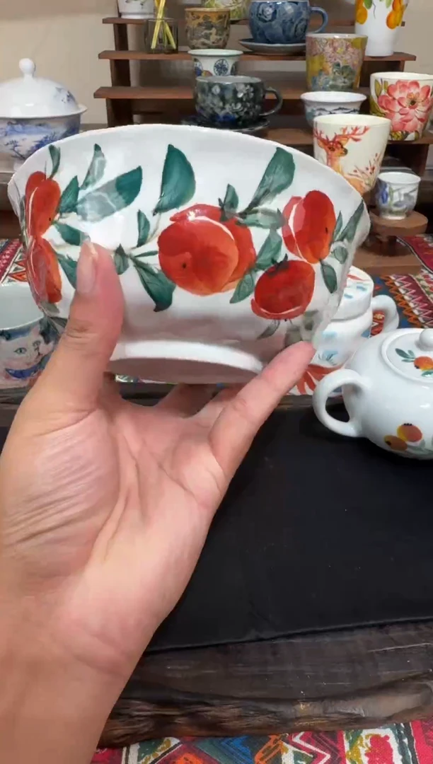 摆件景德镇手绘陶瓷