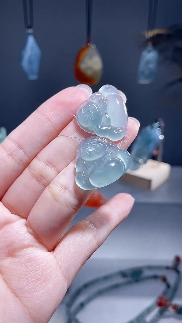 颈饰未镶嵌翡翠佛公 多样性发1