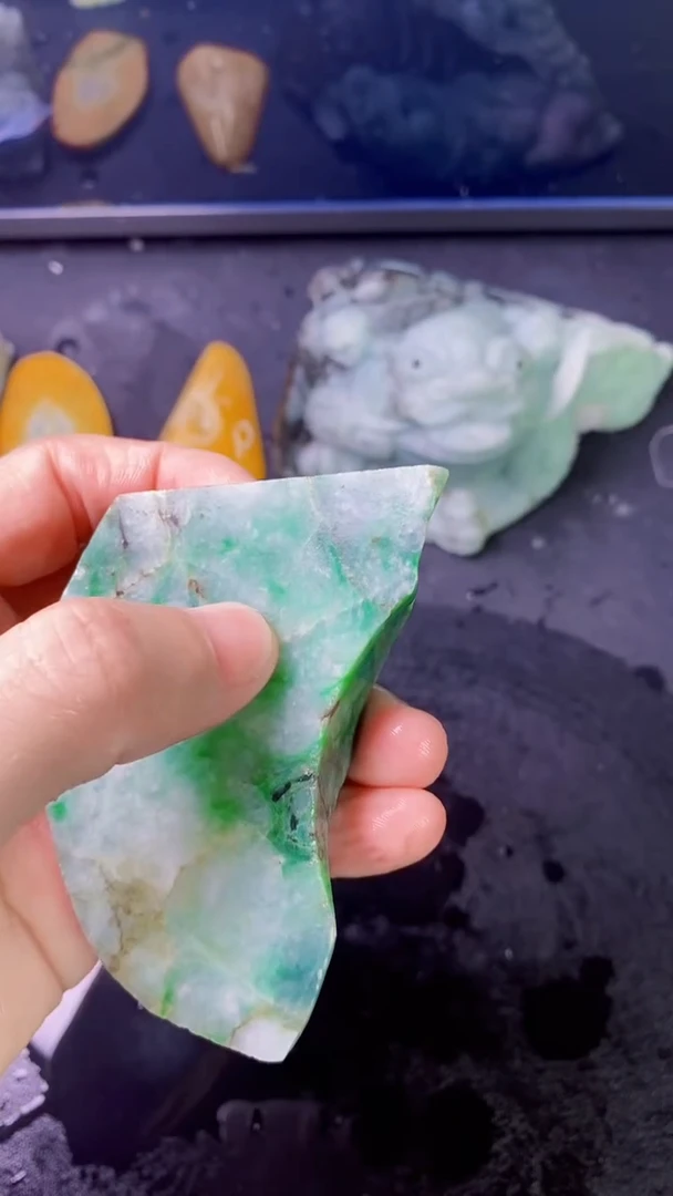 【闪购商品】翡翠颈饰未镶嵌012天然A货翡翠